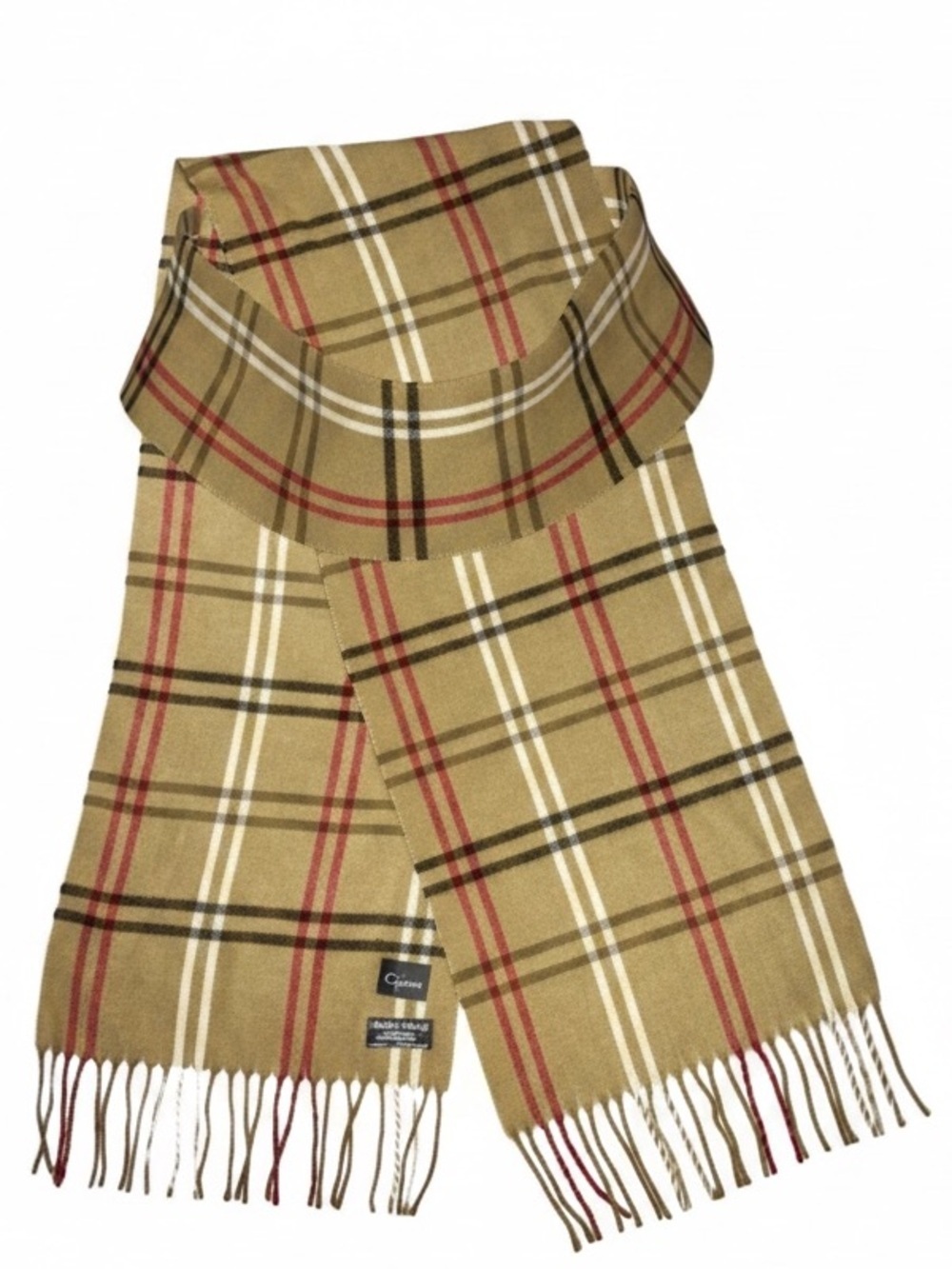 Cejon Classic Italian Tartan Plaid Neck Scarf Made in Italy